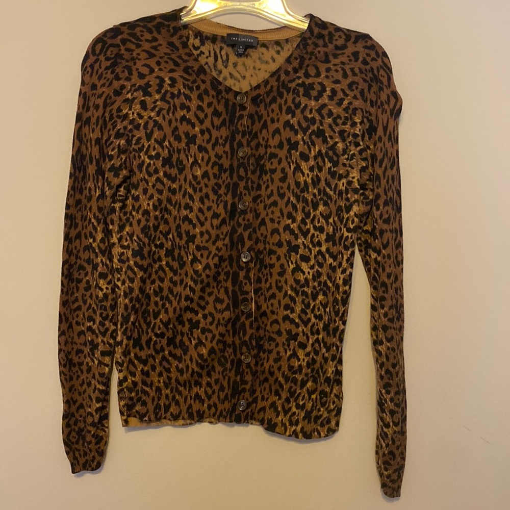 Leopard Cardigan Sweater